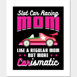 Slot Car Racing Mom Posters and Art